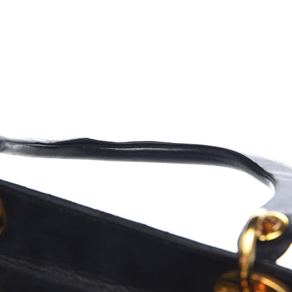 Christian Dior Lambskin Cannage Medium Lady Dior Black 17 of 22