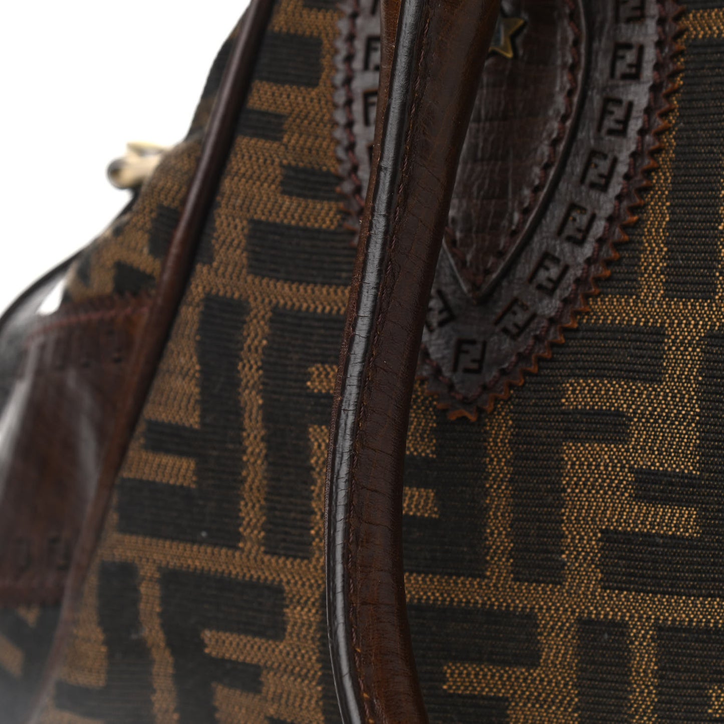 Zucca Snakeskin Squirrel Small Bag De Jour Tobacco