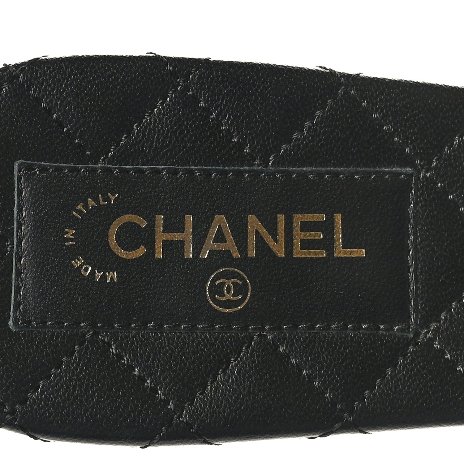 Chanel Satin Mule Sandals 41 Black 8 of 9