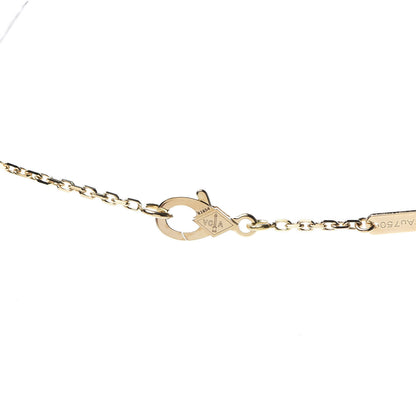 Van Cleef & Arpels 18K Yellow Gold Vintage Alhambra Pendant Necklace 5 of 7