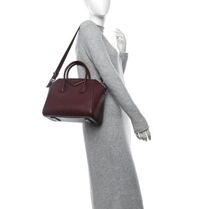 Givenchy Sugar Goatskin Small Antigona Oxblood 2 of 10