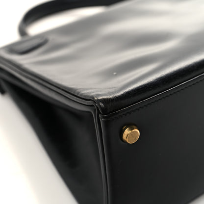 Hermes Box Kelly Retourne 28 Black 11 of 14