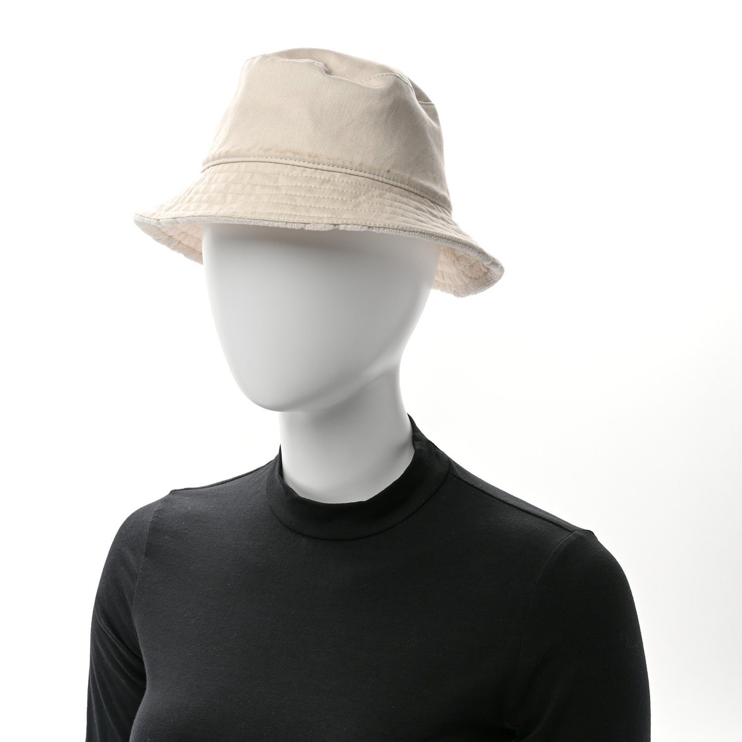 Louis Vuitton Cotton Jacquard Monogram LVacation Reversible Hat M White 4 of 16