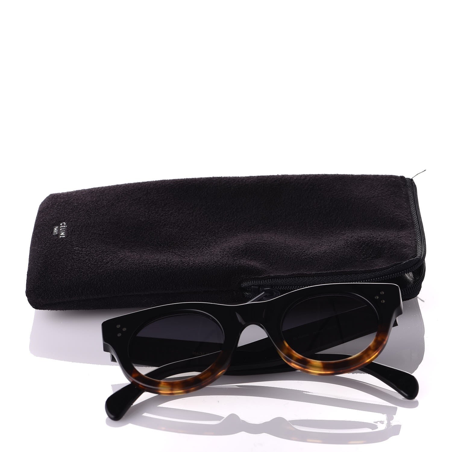 Celine Sunglasses CL 41425/S Black Havana 7 of 7
