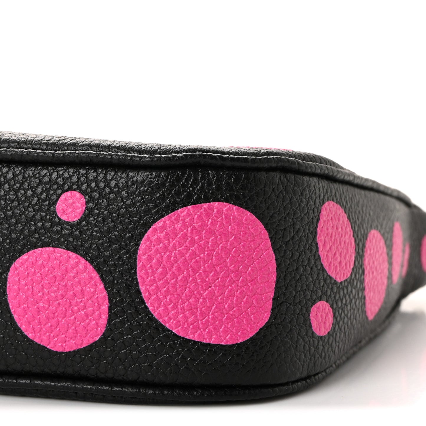 LV X YK Empreinte Multi Pochette Accessories Large Pochette Black Fuchsia