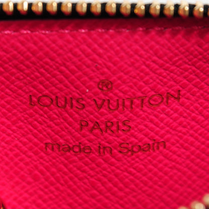 Louis Vuitton Monogram Multicolor Key Pouch Black Grenade 4 of 8