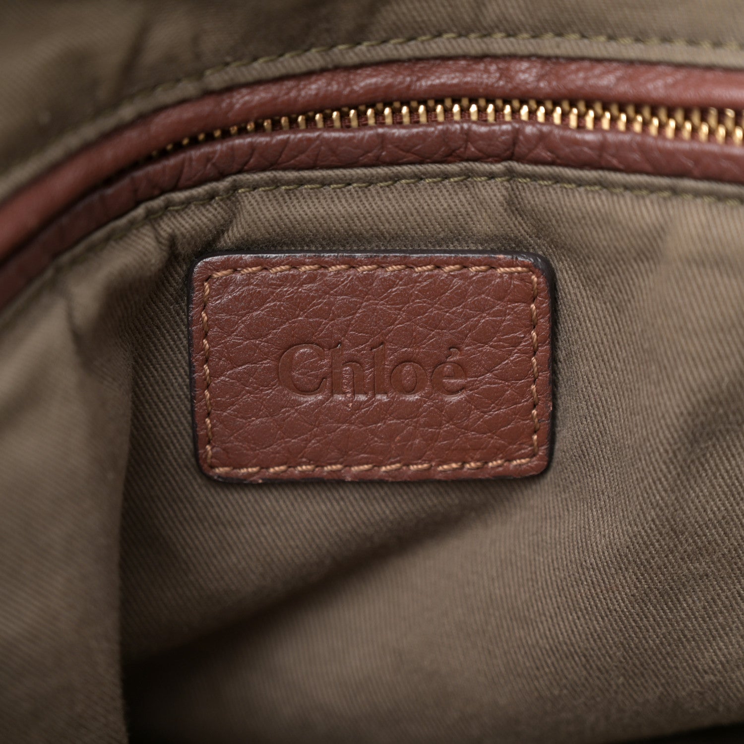 Chloe Calfskin Large Marcie Satchel Ebony 6 of 18