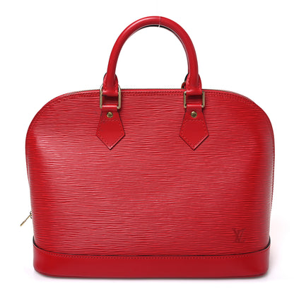 Louis Vuitton Epi Alma PM Castillan Red 1 of 10