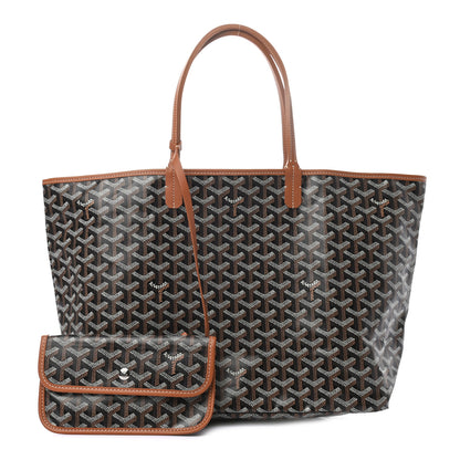 Goyard Goyardine Saint Louis PM Black Gold 1 of 7