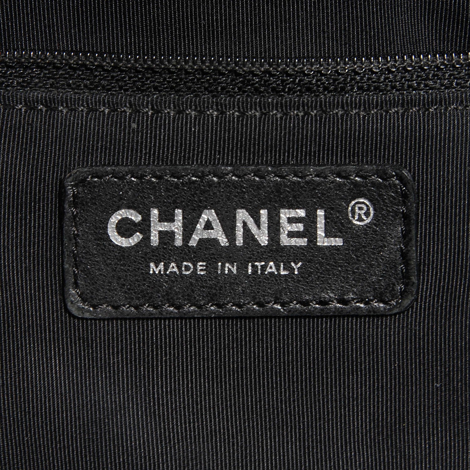 Chanel Calfskin Cerf Executive Shopper Tote Black 6 of 8