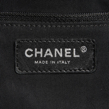 Chanel Calfskin Cerf Executive Shopper Tote Black 6 of 8