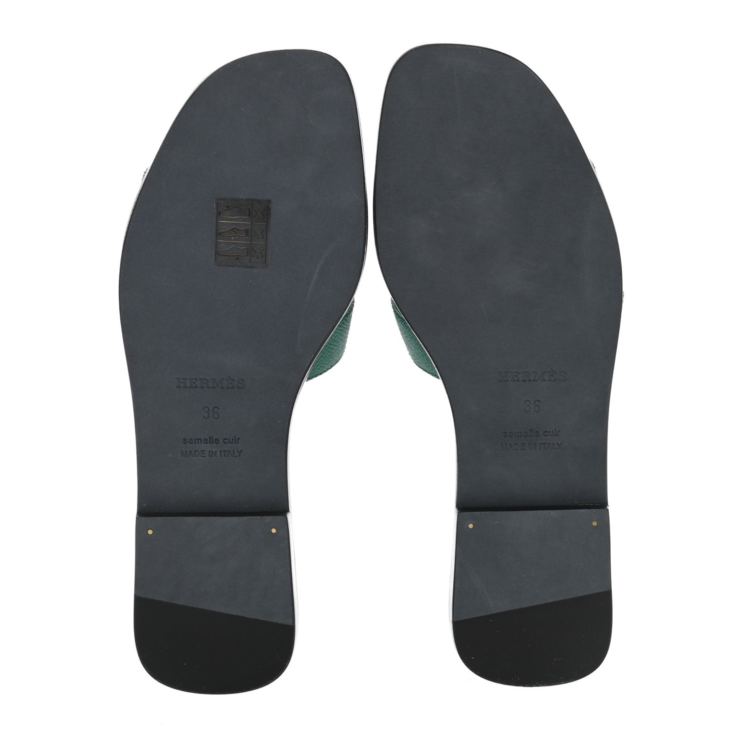 Epsom Oran Sandals 36 Malachite
