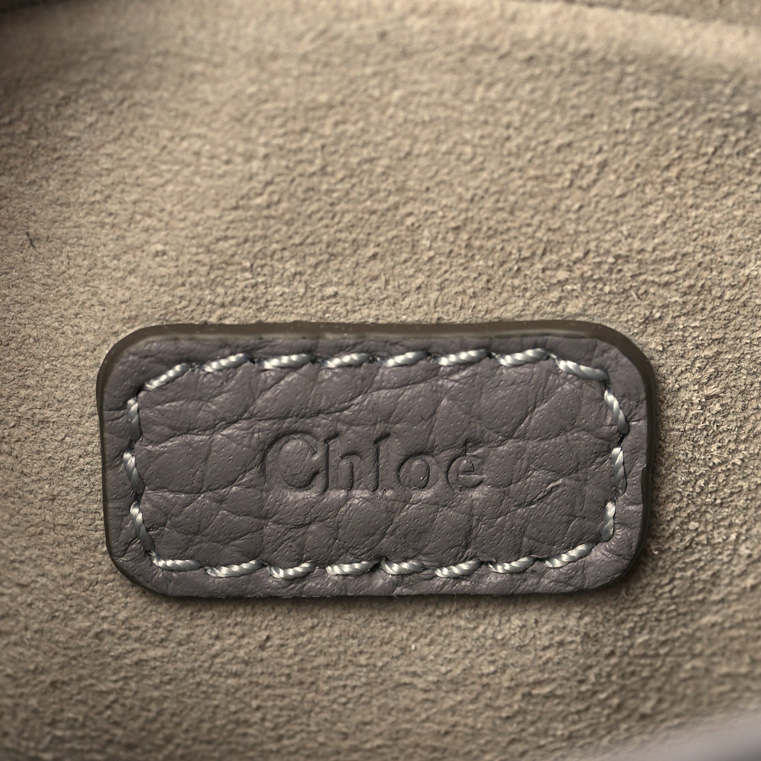 Chloe Calfskin Mini Marcie Crossbody Bag Cashmere Grey 6 of 8