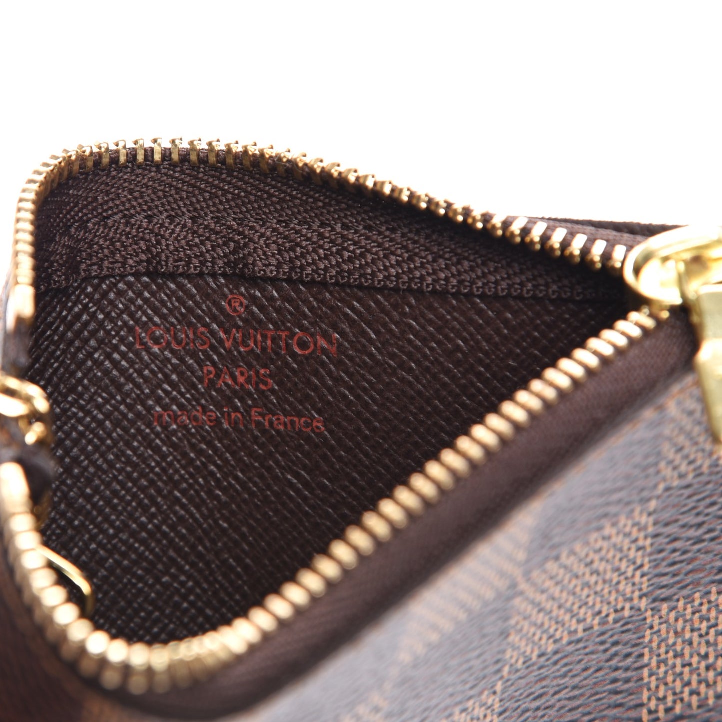 Damier Ebene Key Pouch