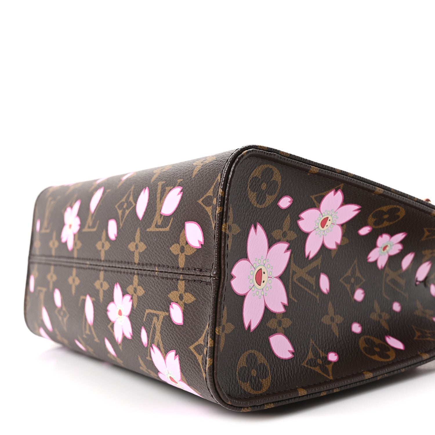 Louis Vuitton LV X TM Monogram Cherry Blossom Onthego PM Sakura Brown 8 of 9
