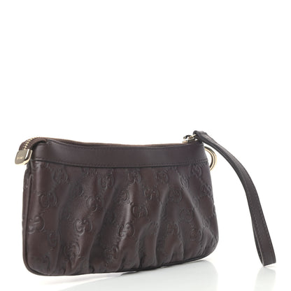 Gucci Guccissima Signature New Britt Wristlet Chocolate 2 of 4