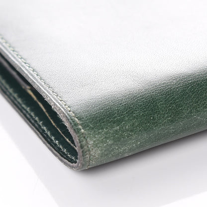 Hermes Box Photo Holder Wallet Vert Fonce 8 of 9