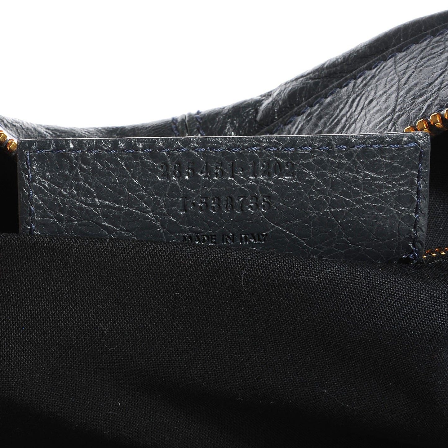 Agneau Giant 12 Gold Hardware Work Anthracite