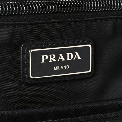 Prada Nylon Tessuto Saffiano Backpack Black 6 of 12