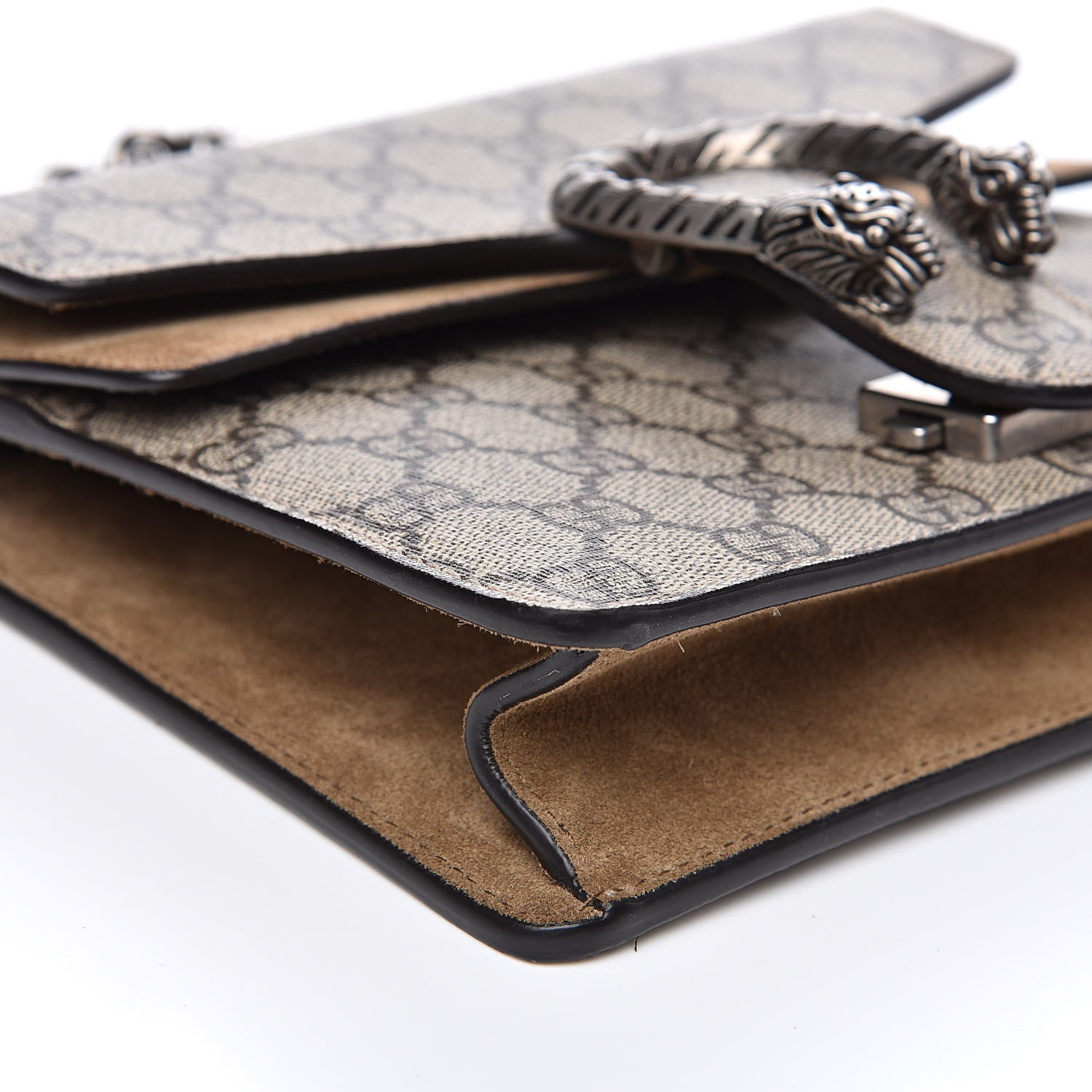 Gucci GG Supreme Monogram Mini Dionysus Shoulder Bag Taupe 8 of 13