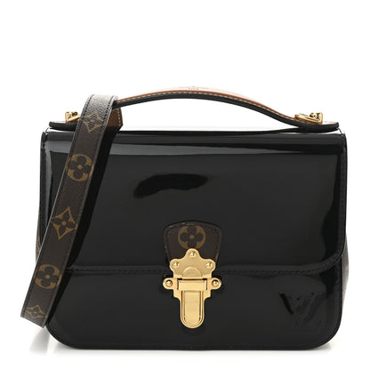 Louis Vuitton Patent Calfskin Monogram Cherrywood BB Black 1 of 11