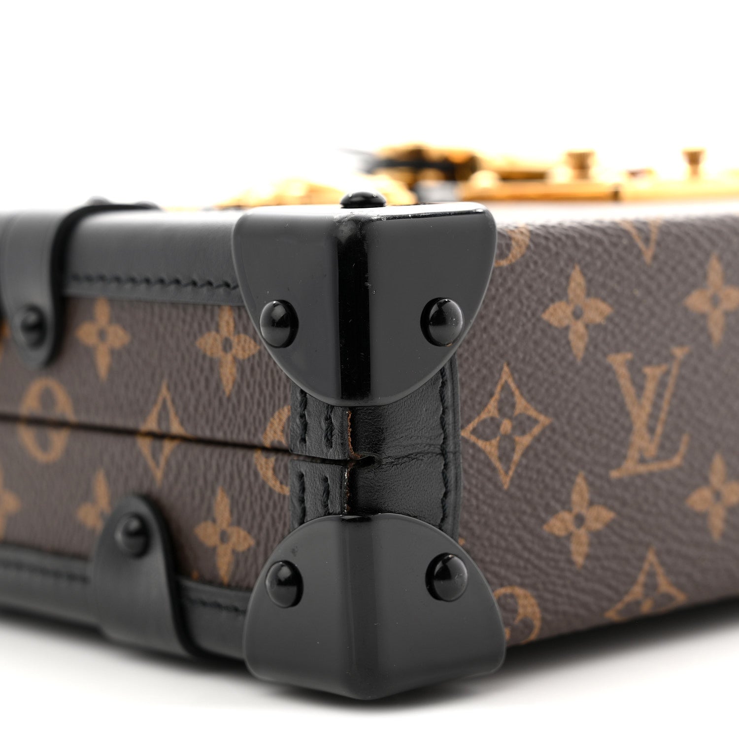 Louis Vuitton Monogram Petite Malle Black 9 of 12