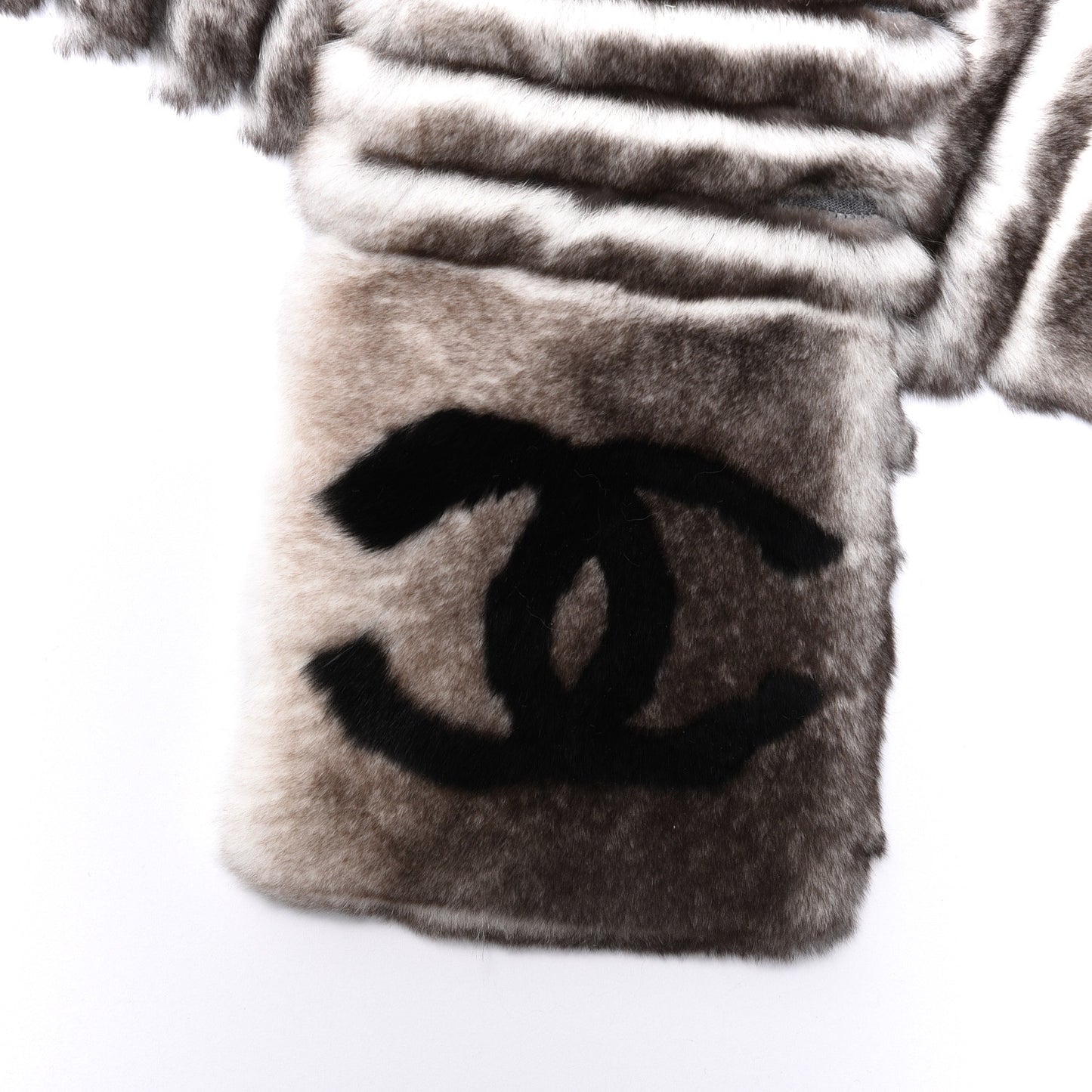 Orylag Rabbit Fur CC Scarf Grey