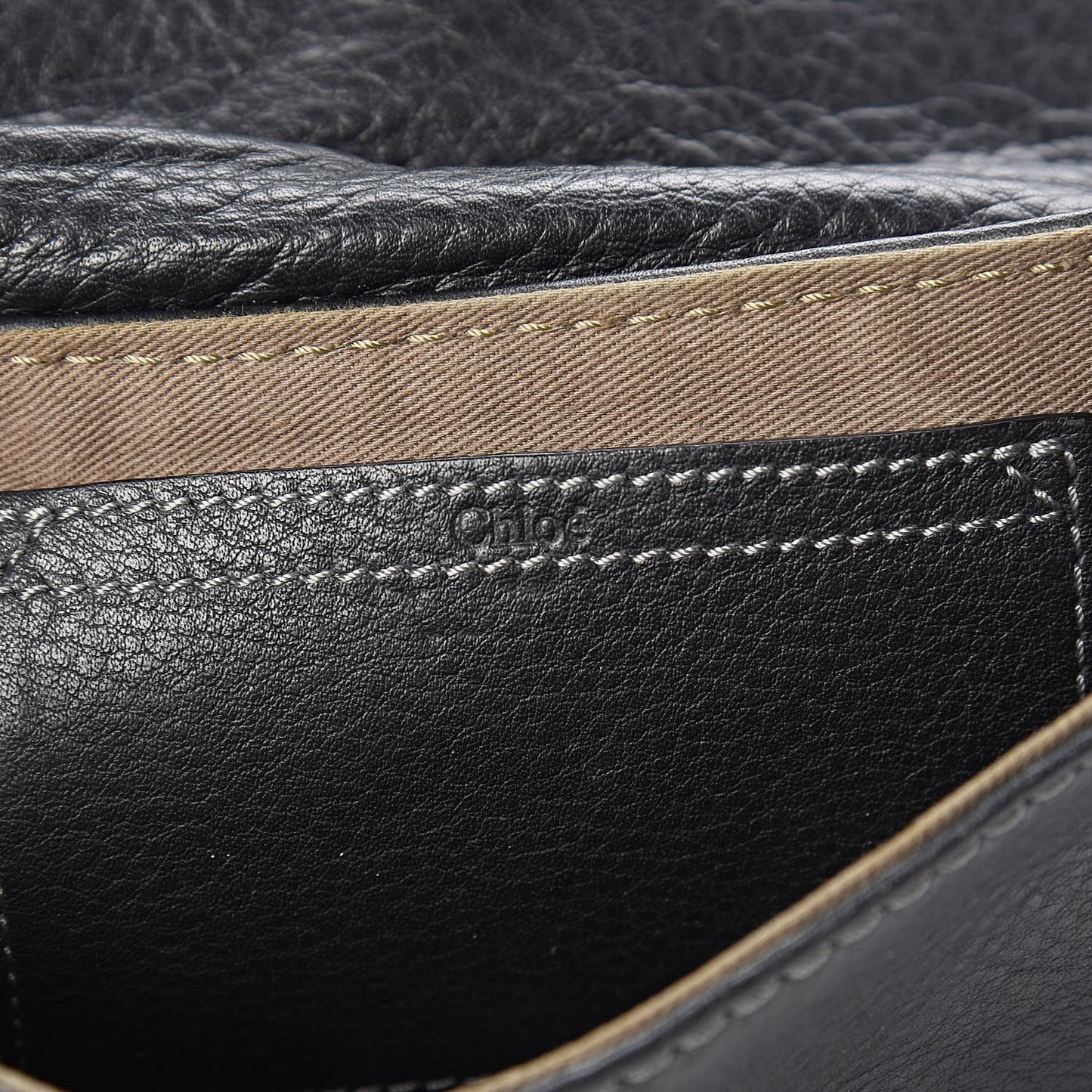 Calfskin Marcie Pochette Crossbody Bag Black