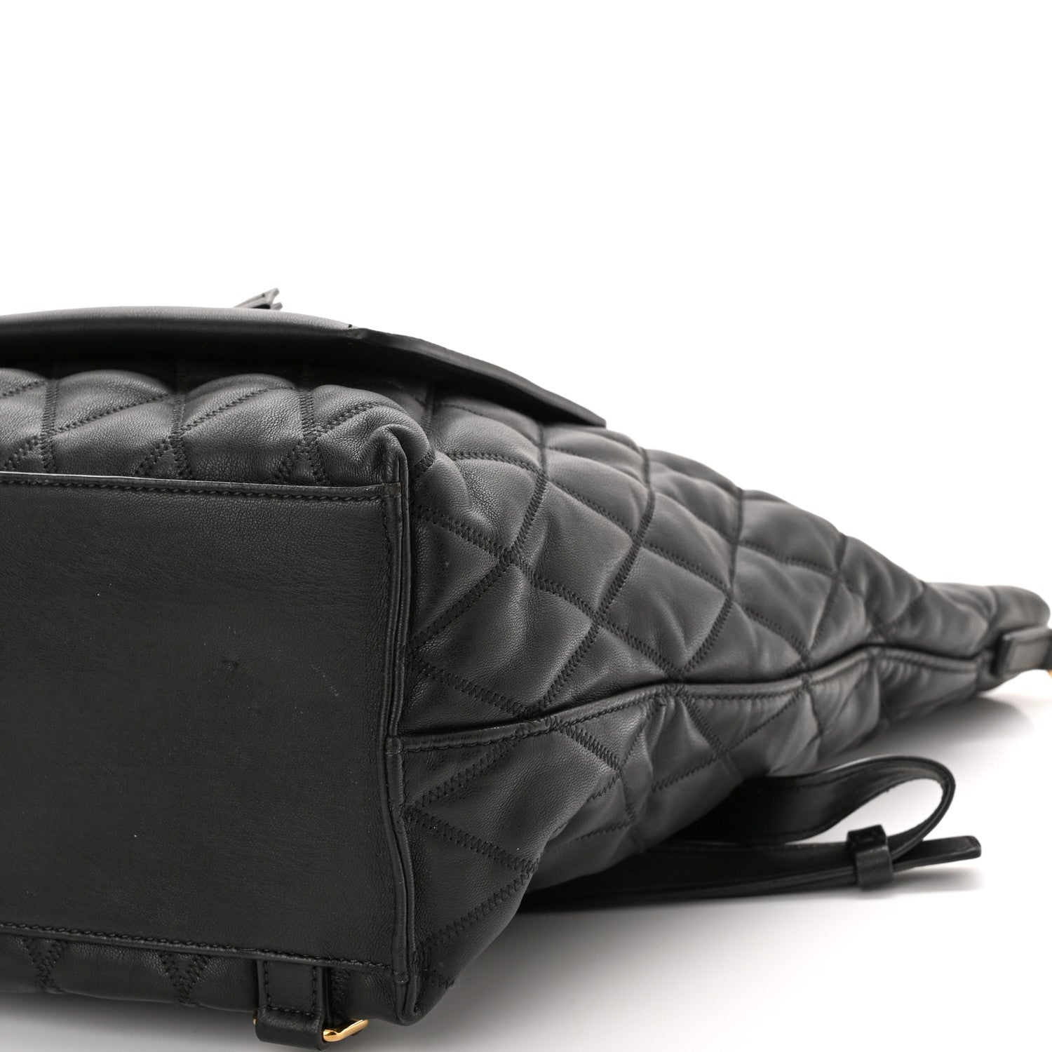 Givenchy Rubberized Canvas Quilted Duo Backpack Black 10 of 12