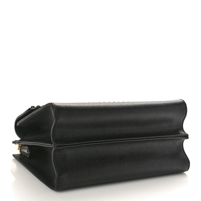 Fendi Vitello Elite Studded Monster Mini Demi Jour Shoulder Bag Black 4 of 10