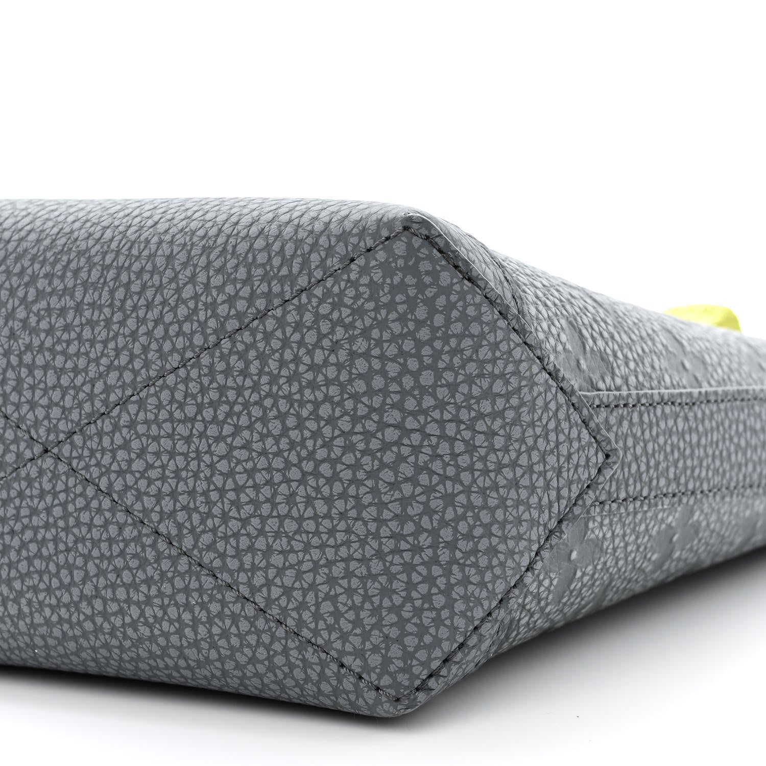 Louis Vuitton Taurillon Monogram Chalk Hobo Cruiser PM Granite Gray 9 of 9