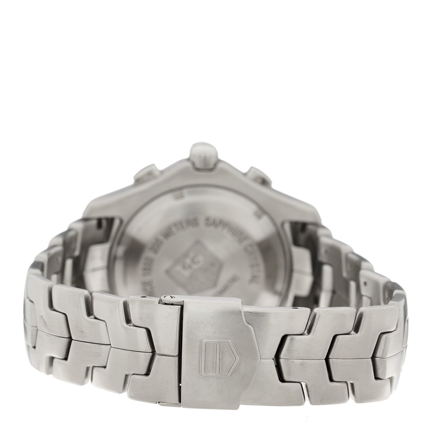 Tag Heuer Stainless Steel 42mm Link Automatic Watch Blue CJF2114 3 of 4