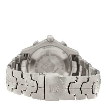 Tag Heuer Stainless Steel 42mm Link Automatic Watch Blue CJF2114 3 of 4