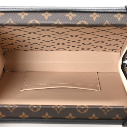 Louis Vuitton Monogram Column Petite Malle Black 5 of 11