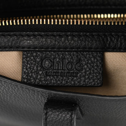 Chloe Calfskin Marcie Hobo Black 6 of 10