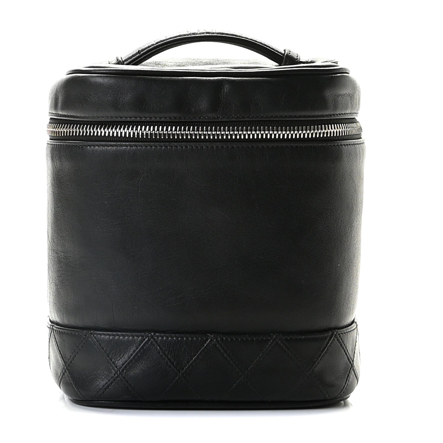 Chanel Lambskin Vanity Cosmetic Bag Black 1 of 12