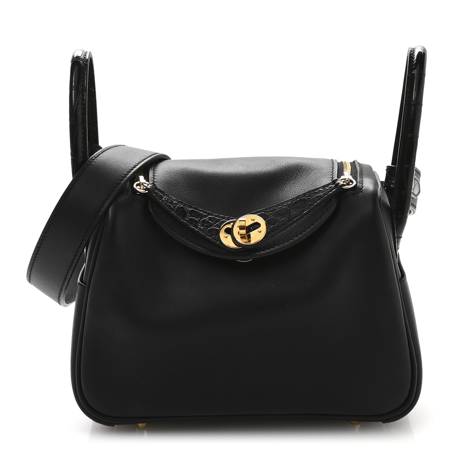 Swift Matte Alligator Mini Touch Lindy 20 Black