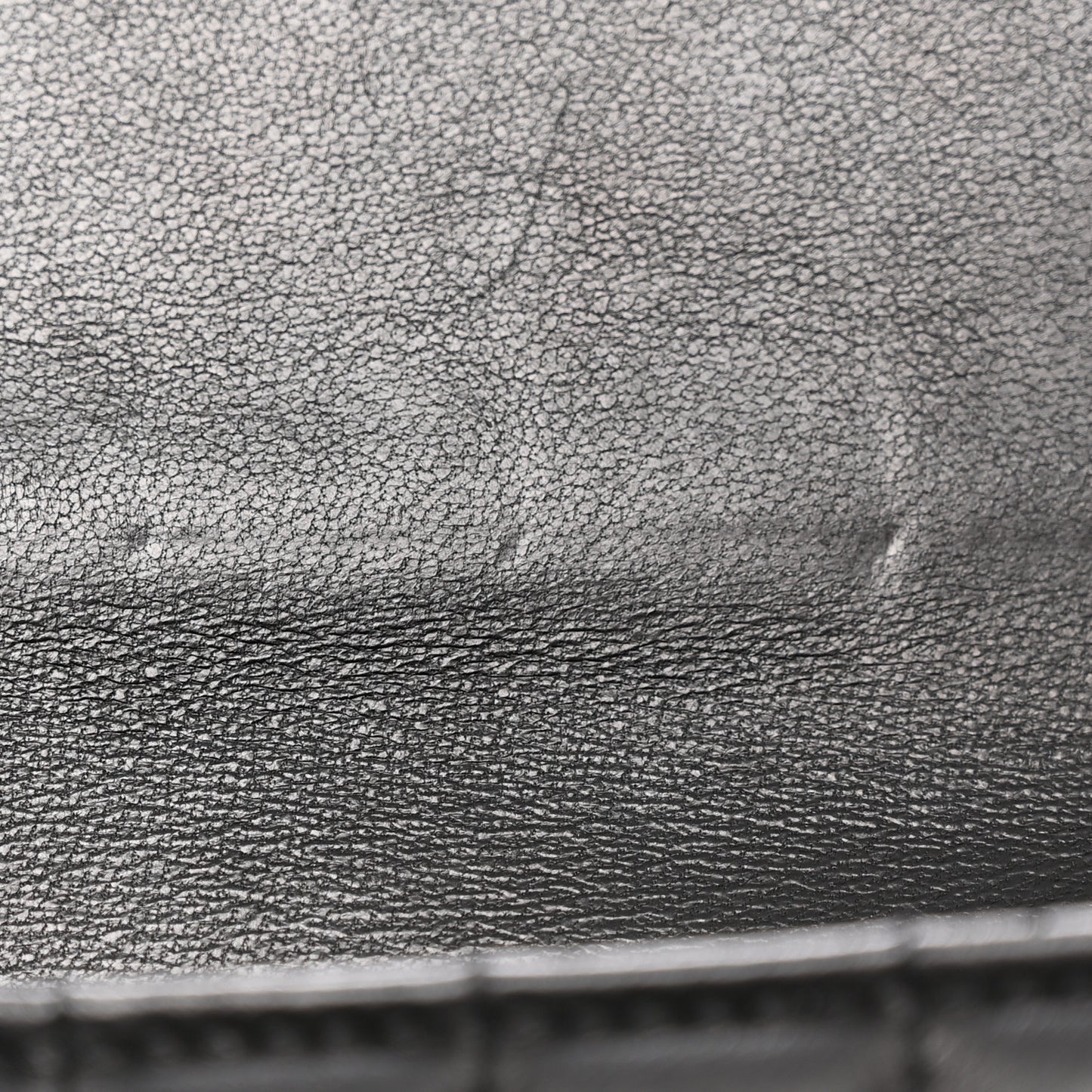 Lambskin Matelasse Monogram Large Vicky Continental Wallet Black