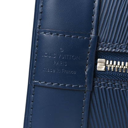 Louis Vuitton Epi Alma MM Indigo 6 of 8
