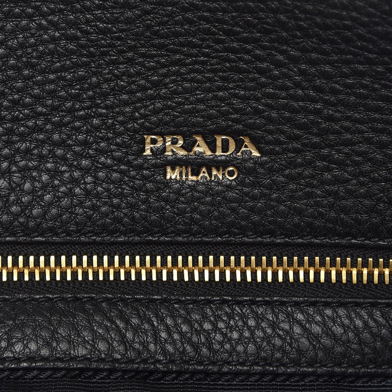 Prada Vitello Daino Shoulder Bag Nero Black 9 of 10