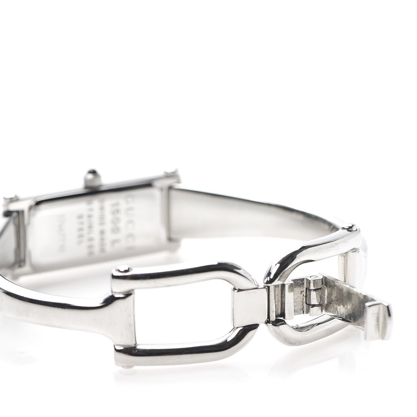 Stainless Steel Diamond 12mm 1500L Horsebit Quartz Watch
