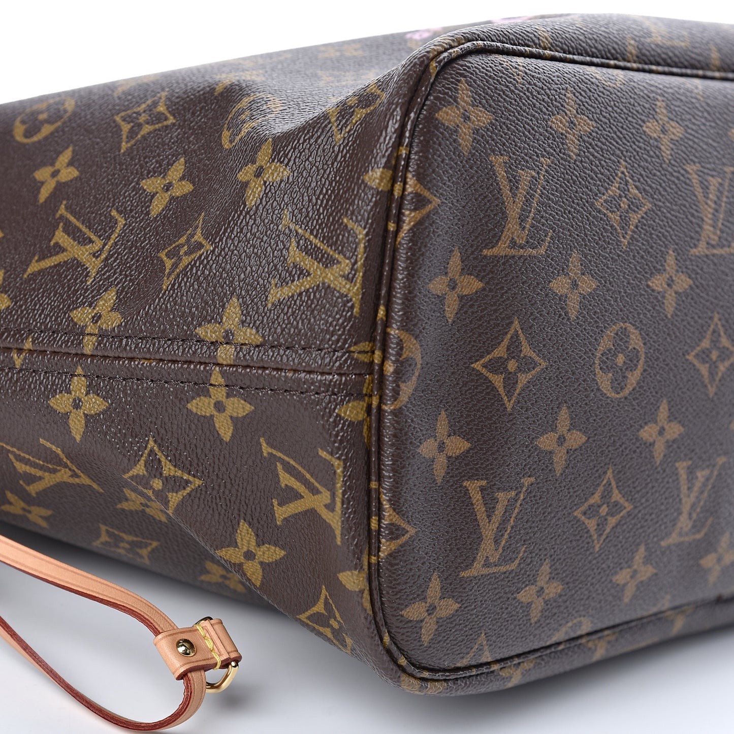 Monogram Maui V Neverfull MM Rose Ballerine