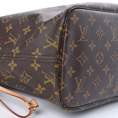 Louis Vuitton Monogram Maui V Neverfull MM Rose Ballerine 9 of 11