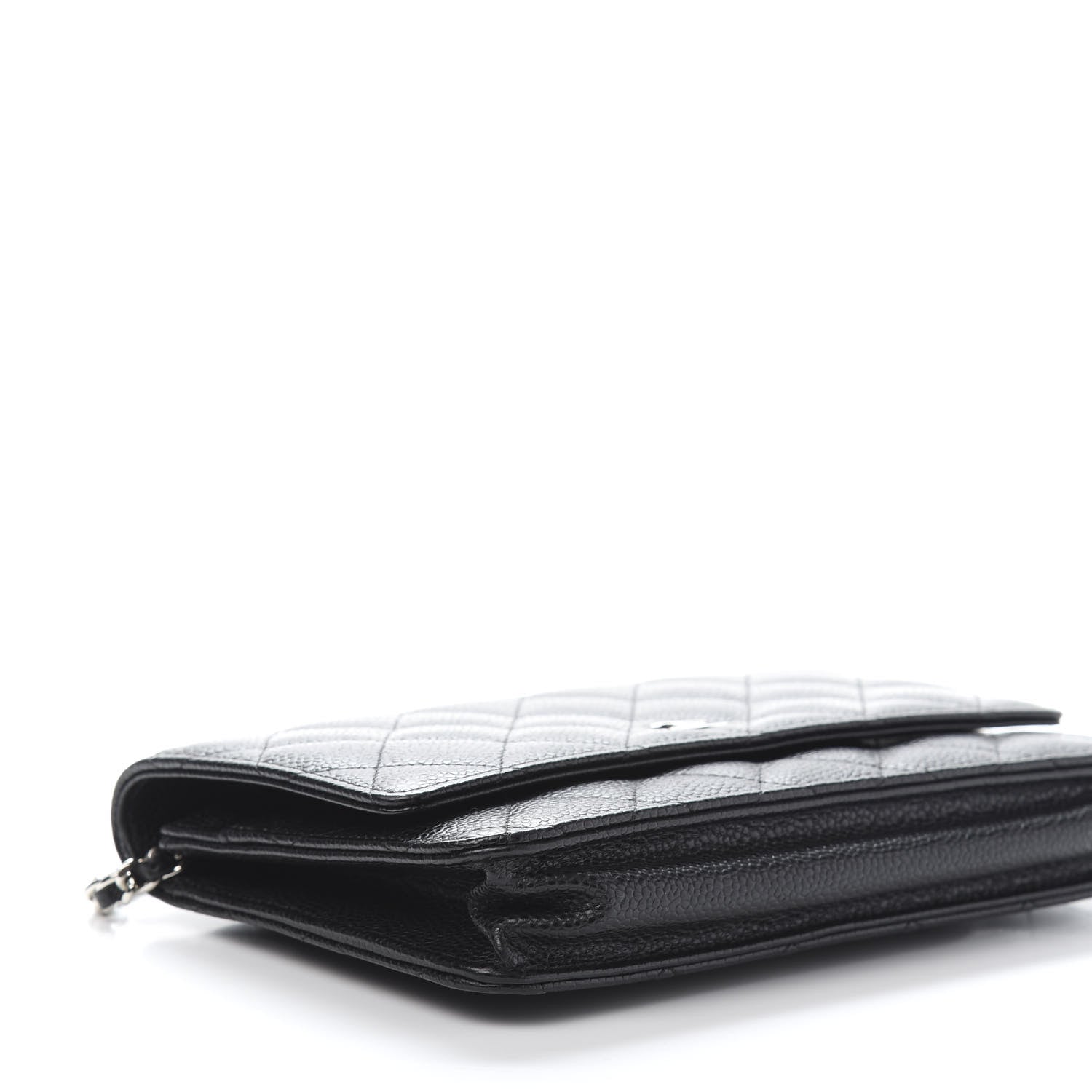 Chanel Caviar Quilted Wallet On Chain WOC Black 8 of 11