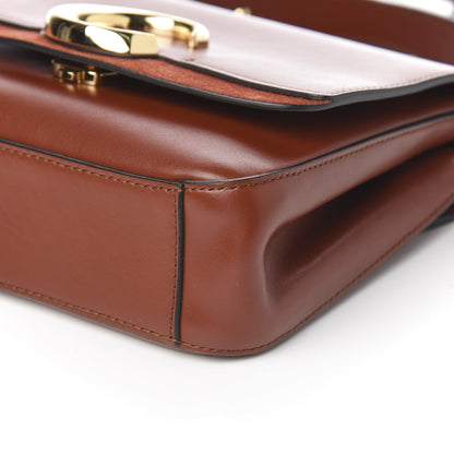 Chloe Calfskin Small C Double Carry Sepia Brown 7 of 8