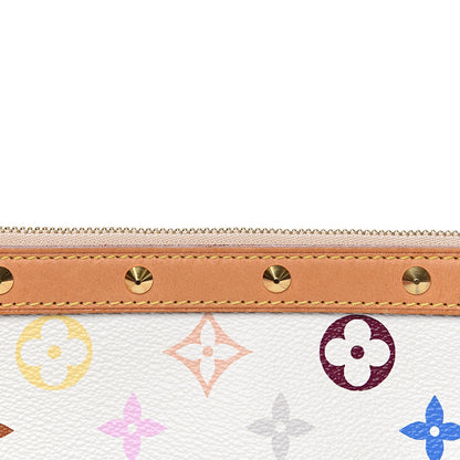 Louis Vuitton Monogram Multicolor Pochette Accessories White 10 of 10