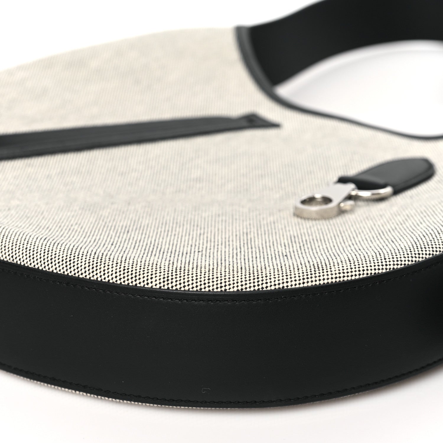 Hermes Canvas Swift Arcon Ecru Black 10 of 11