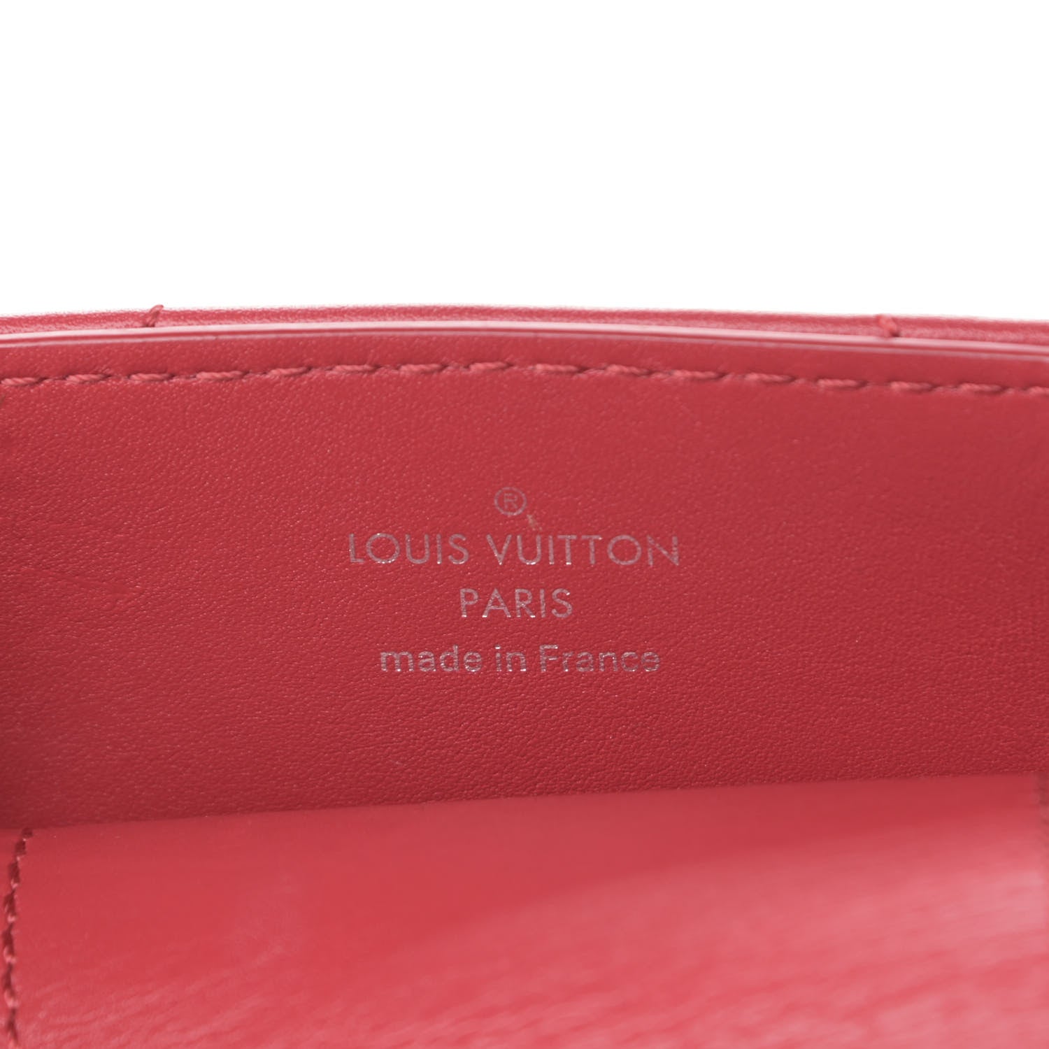 Louis Vuitton Calfskin New Wave Chain Tote Ecarlate 6 of 12