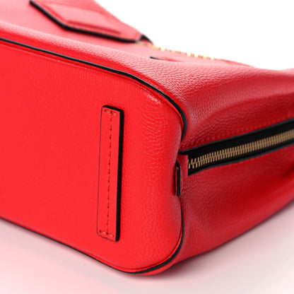 Marc Jacobs Pebbled Calfskin Gotham Bauletto Satchel Red 10 of 11