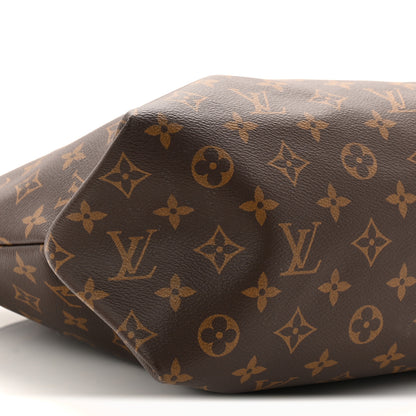 Louis Vuitton Monogram Flower Zipped Tote MM Bordeaux 10 of 11